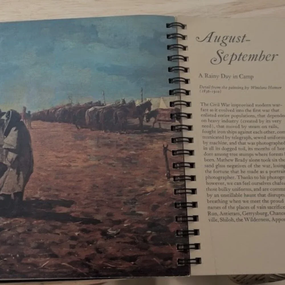 Vintage 1975 Metropolitan Museum of Art Calendar.